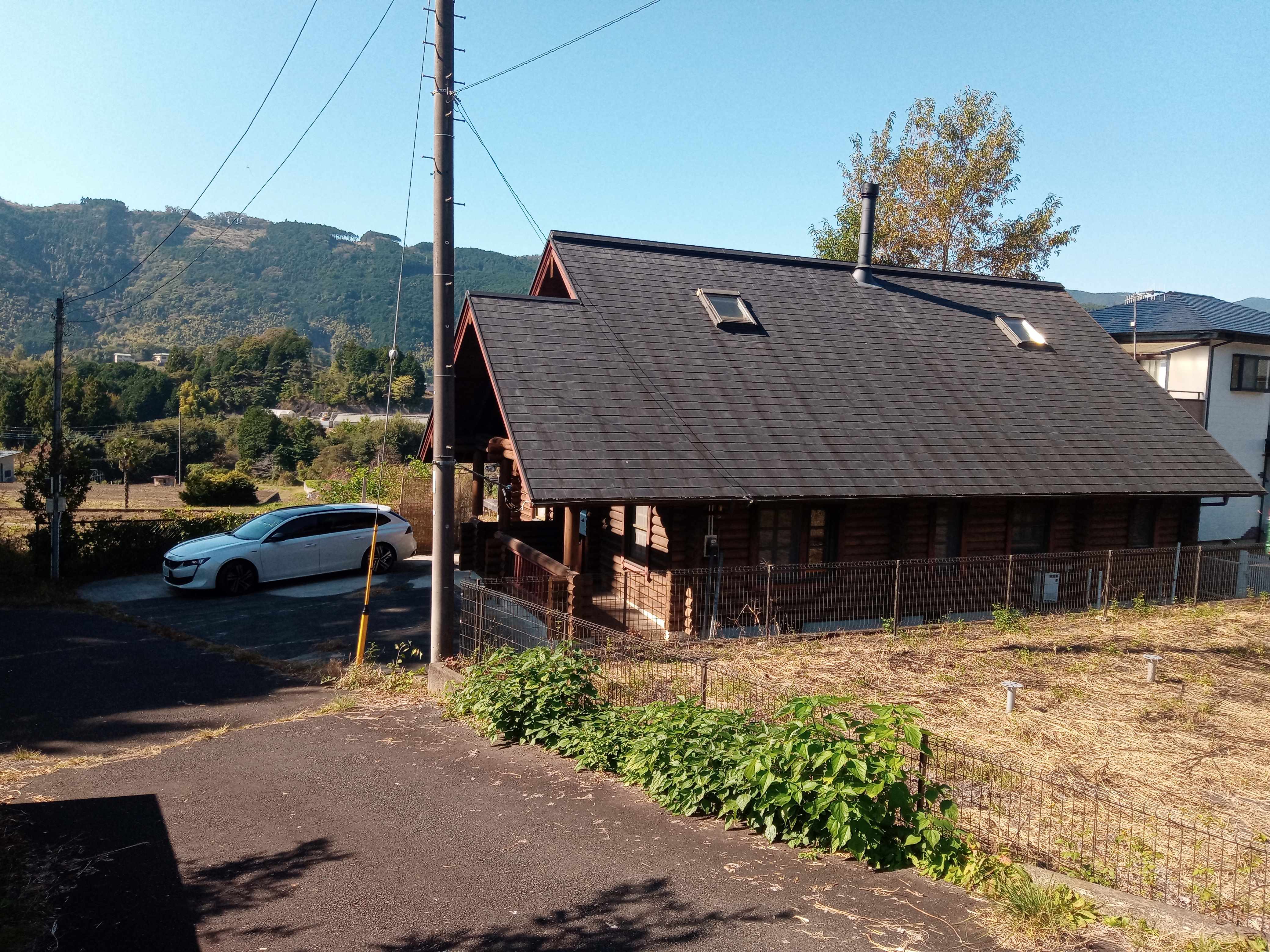 富士宮市西山ログハウス