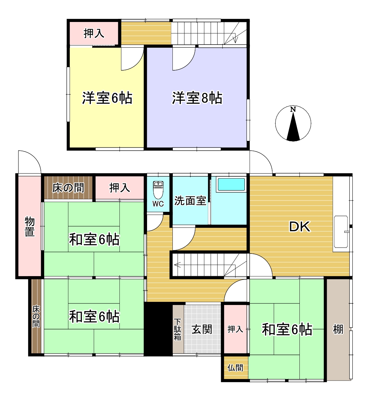 富士市鵜無ケ淵中古住宅