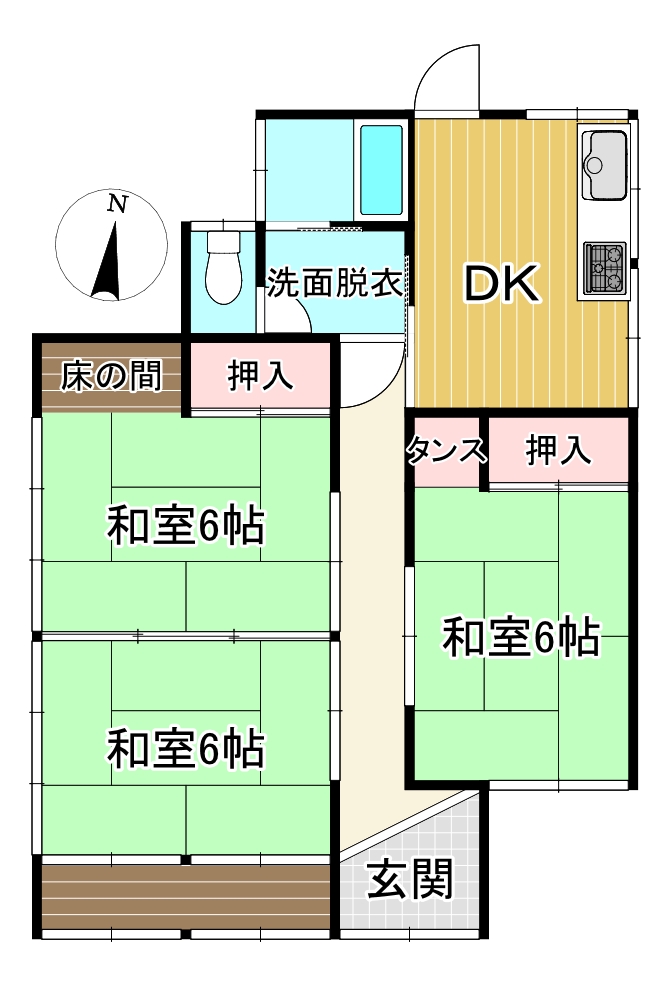富士市原田　平屋住宅